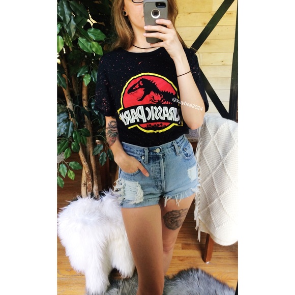 Tops - 🌿 Jurassic Park • Artist Boyfriend Graphic Tee 🌿